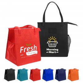 Custom Rockstone Insulated Non Woven Grocery Tote Bag