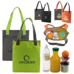 Insulated Slim Tote Bag with Logo