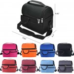 Dual Duty Lunch Cooler bag with Logo