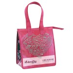 Personalized Custom 120g Laminated Non-Woven Insulated Cooler Bag 9"x10"x5.5"