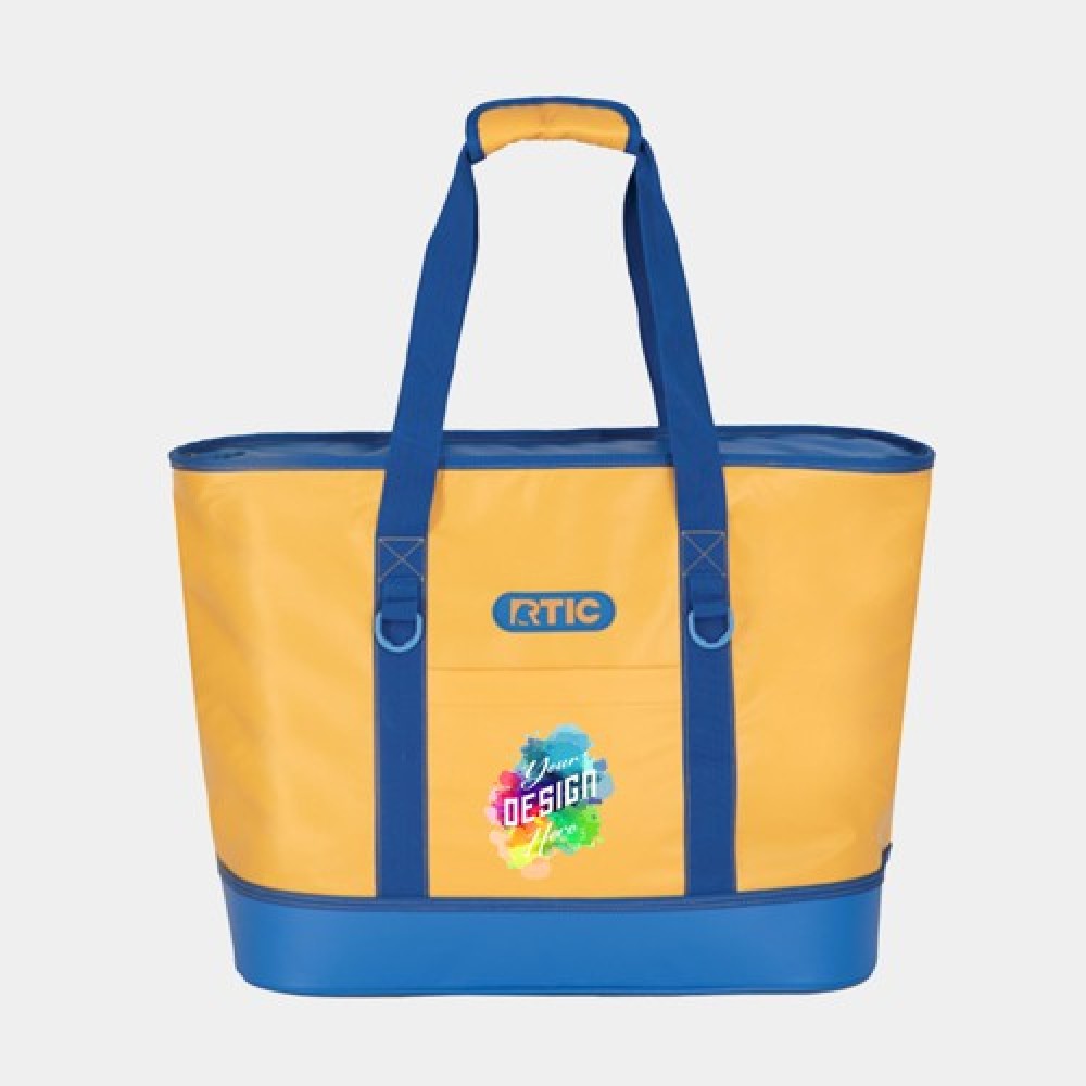 Promotional RTIC Soft Pack Insulated Cooler Tote Bag w/ Gusset (18.25" x 15.25")