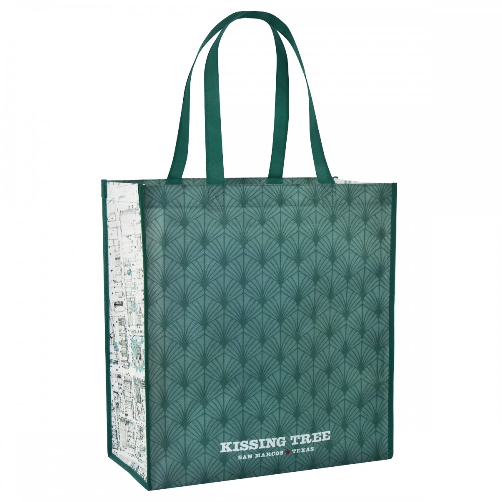 Custom 80g PET Non-Woven Tote Bag (14"x 15.4"x 7.7") Custom 80g PET Non-Woven Tote Bag (14"x 15.4"x 7.7")