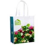 Custom 120g Laminated Non-Woven PP Tote Bag 13"x16"x7" with Logo