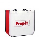 Personalized Custom Full-Color Laminated Non-Woven Round Cornered Promotional Tote Bag16"x14"x6"