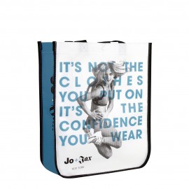 Custom Laminated Non-Woven Round Cornered Promotional Bag 12"x14"x5" with Logo  Custom Laminated Non-Woven Round Cornered Promotional Bag 12"x14"x5" with Logo