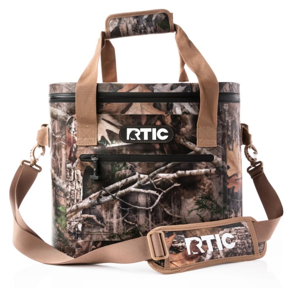 Custom 30-Can RTIC Soft Pack Insulated Kanati Camo Cooler Bag 15.5" x 12.75" Custom 30-Can RTIC Soft Pack Insulated Kanati Camo Cooler Bag 15.5" x 12.75"