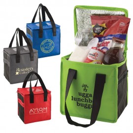 Customized 2-Tone Lunch Tote Bag  Customized 2-Tone Lunch Tote Bag