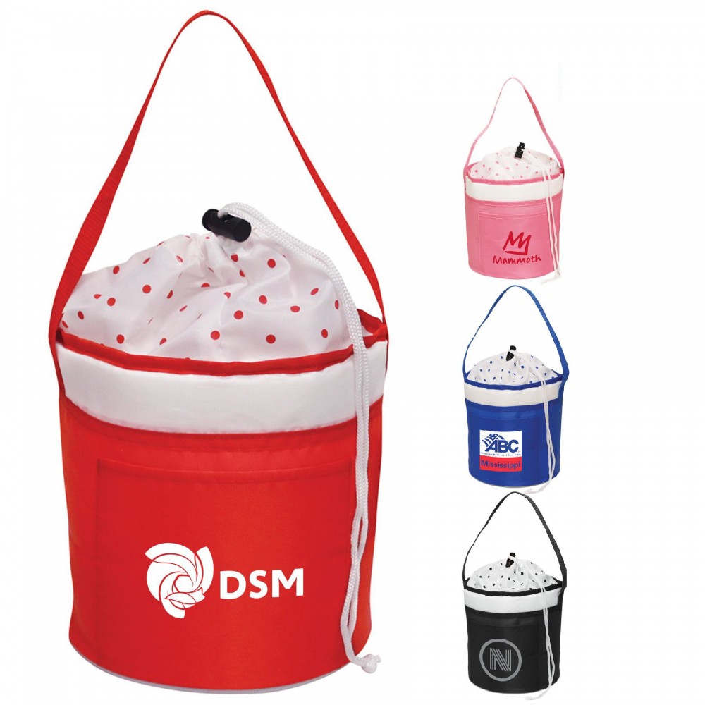 Lightweight Lunch Cooler Bag w/ Carry Handle with Logo Lightweight Lunch Cooler Bag w/ Carry Handle with Logo