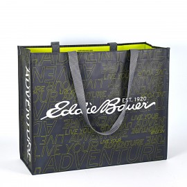 Custom CustomÂ  Laminated Non-Woven Promotional Tote Bag17"x14"x7"