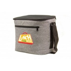 Customized Heather Gray cooler bag