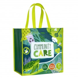 Customized Custom 120g Laminated Non-Woven PP Tote Bag 12.5"x13"x8.5"  Customized Custom 120g Laminated Non-Woven PP Tote Bag 12.5"x13"x8.5"