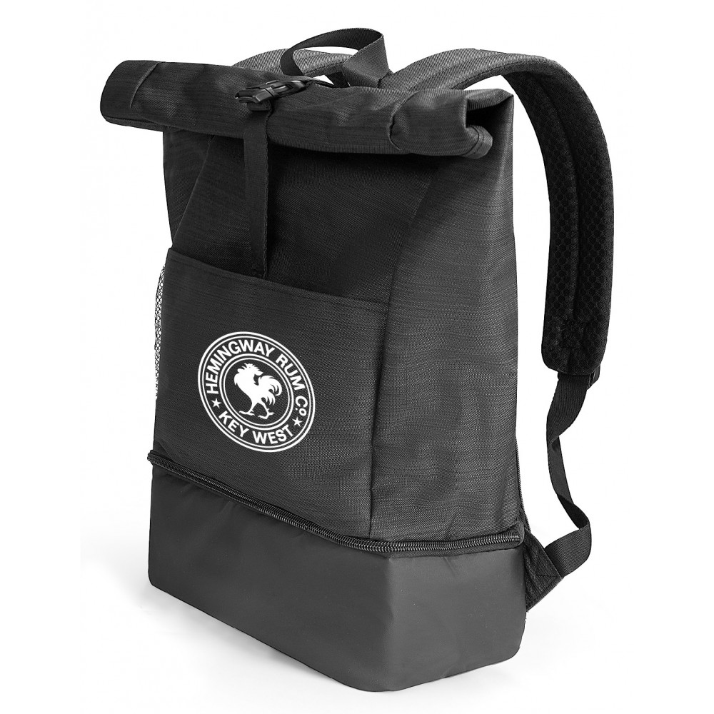 Executive Work/Play Backpack - Heat Transfer (Colors) with Logo