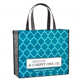 Promotional Custom Full-Color Laminated Non-Woven Promotional Tote Bag16"x14"x6.5"