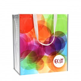 Customized Custom 120g Laminated Non-Woven PP Tote Bag 13"x15"x8"