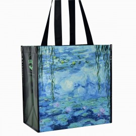 Custom Full-Color Laminated Non-Woven Artistic Tote Bag 15"x15"x6" with Logo  Custom Full-Color Laminated Non-Woven Artistic Tote Bag 15"x15"x6" with Logo