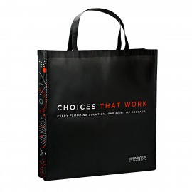 Personalized Custom 120g Laminated Non-Woven PP Tote Bag 24"x24"x4"