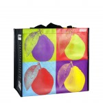 Custom Full-Color Laminated Non-Woven Promotional Tote Bag 15.5"x14.5"x8" with Logo