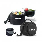 Outdoor BBQ Kit Bag With BBQ Grill with Logo