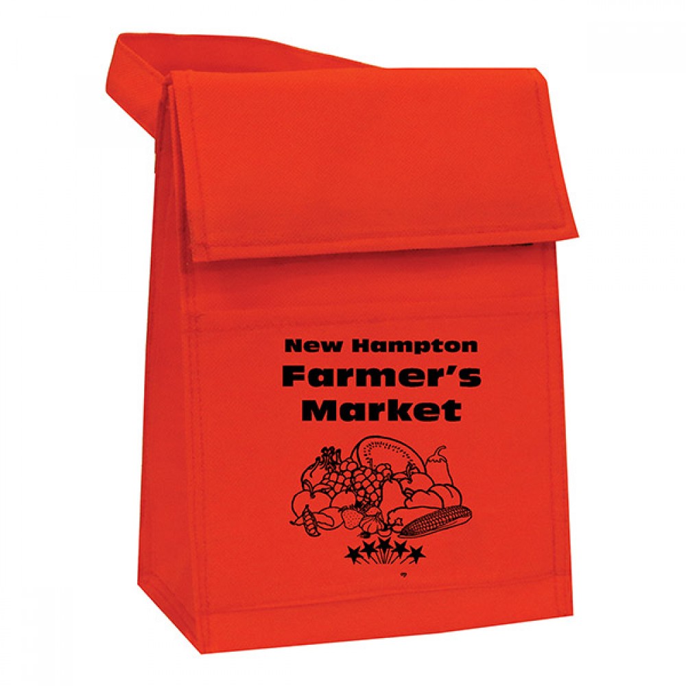 Non Woven Lunch Pack - Printed (Colors) with Logo Non Woven Lunch Pack - Printed (Colors) with Logo