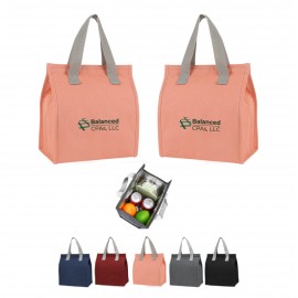 Insulated Lunch Cooler Tote Bag with Logo
