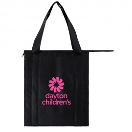 Logo Branded Premium Non-Woven Polypropylene Enviro Sack Thermo Tote (13"x10"x15")