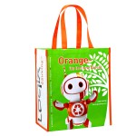 Custom 140g Double Laminated Non-Woven PP Tote Bag 13"x15"x8" with Logo
