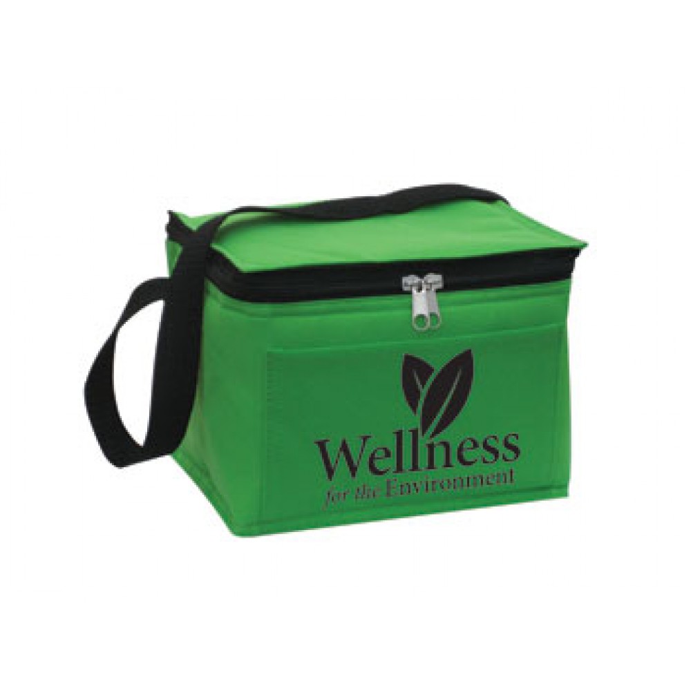 Eco Insulated 6 Can Cooler with Logo