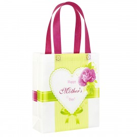Custom 120g Laminated Non-Woven Gift Bag 10"x12"x4" with Logo  Custom 120g Laminated Non-Woven Gift Bag 10"x12"x4" with Logo