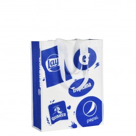 Promotional Custom Full-Color Laminated Non-Woven Promotional Tote Bag10"x13"x6"  Promotional Custom Full-Color Laminated Non-Woven Promotional Tote Bag10"x13"x6"