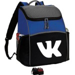 Custom Premium Frosty Trek Convertible 24 Pack Cooler Backpack w/ Multiple Pockets (12" x 15" x 8")