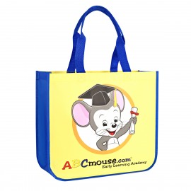 Personalized Custom Full-Color Laminated Non-Woven Round Cornered Promotional Tote Bag16"x14"x6"  Personalized Custom Full-Color Laminated Non-Woven Round Cornered Promotional Tote Bag16"x14"x6"