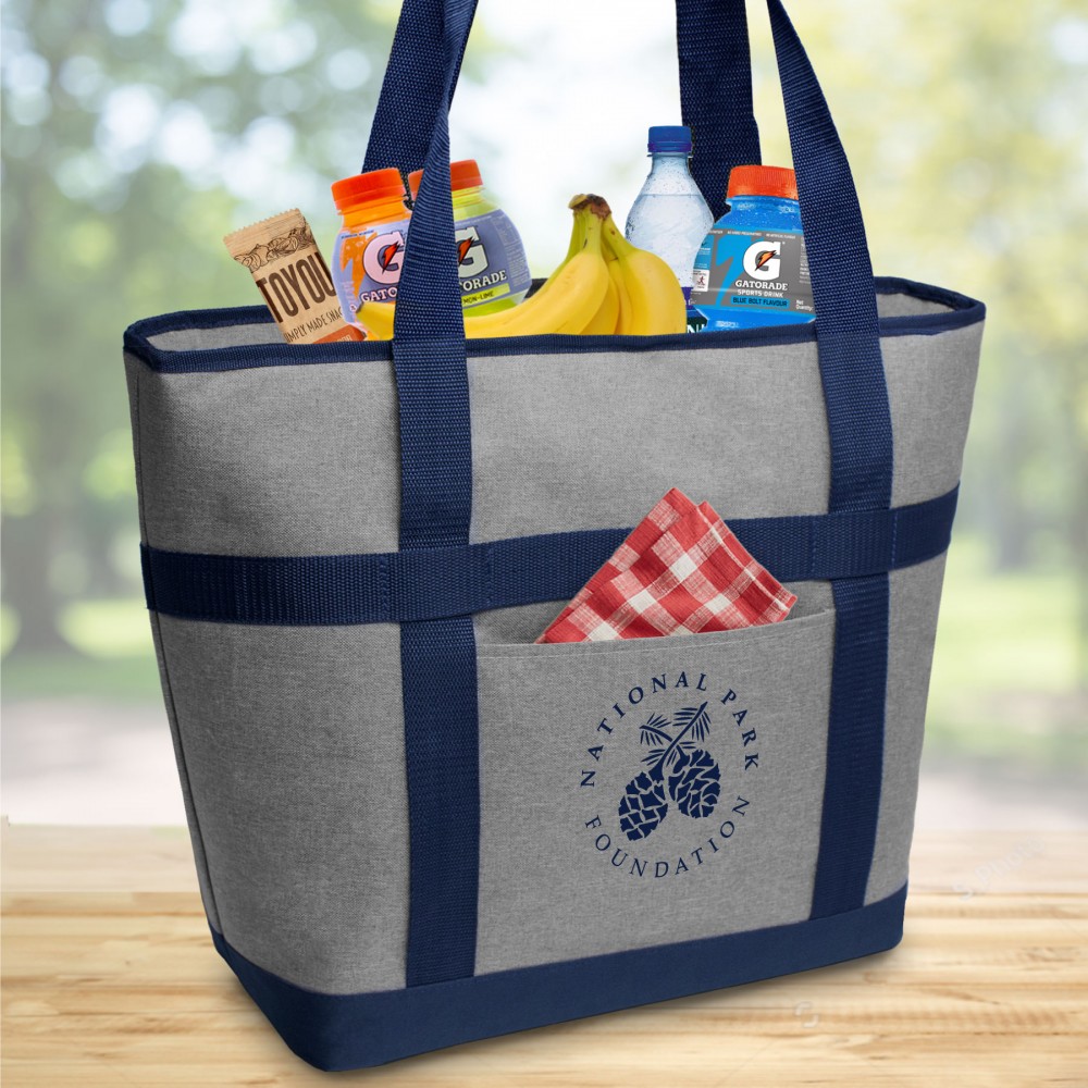 Logo Branded Naples Insulated Cooler Tote
