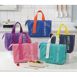 Pvc-Coated Oxford Fabric Lunch Bag with Logo