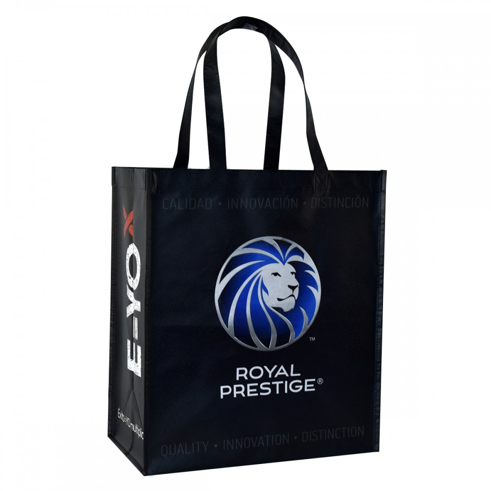 Custom145g Laminated RPET (recycled from plastic bottles)Tote Bag  14"x16"x8" Custom145g Laminated RPET (recycled from plastic bottles)Tote Bag  14"x16"x8"