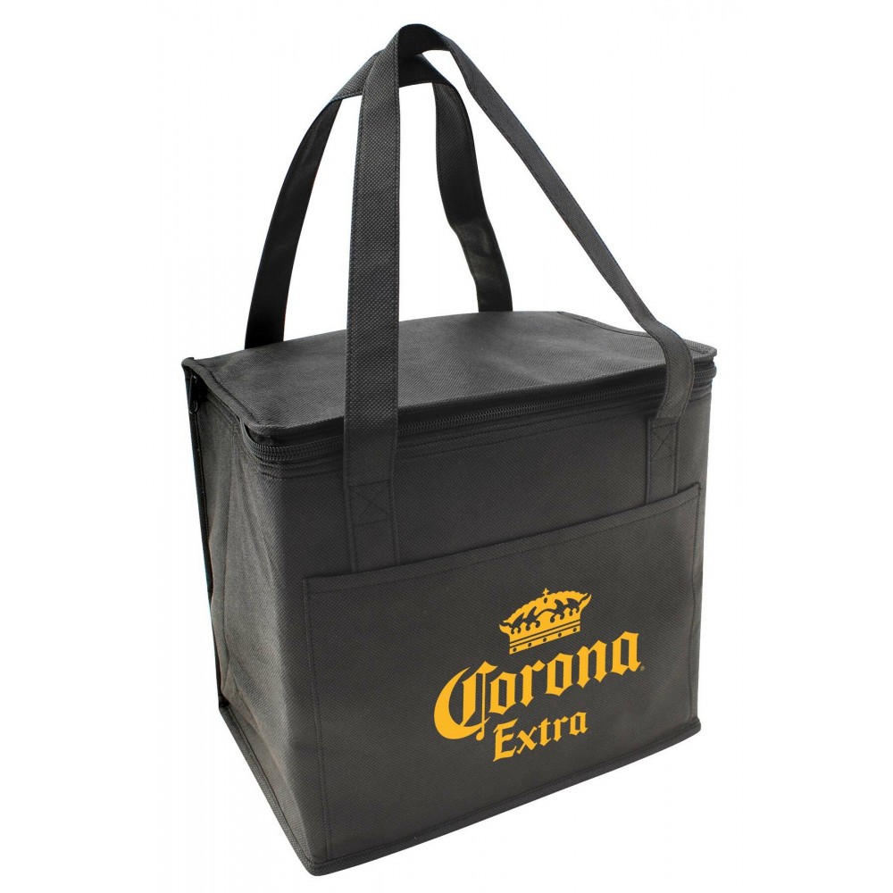 Logo Branded Fresh N Cool Non Woven Cooler Tote