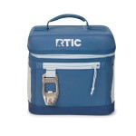 Custom 6-Can RTIC Soft Pack Insulated Cooler Bag w/ Bottle Opener 8.5" x 7.5"