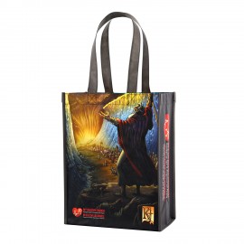 Custom Full-Color Laminated Non-Woven Promotional Tote Bag 10"x13"x6" with Logo  Custom Full-Color Laminated Non-Woven Promotional Tote Bag 10"x13"x6" with Logo