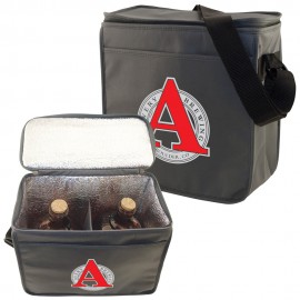 Premium Non-Woven Polypropylene Insulated Barrel Bag (2-Growler Bag) with Logo