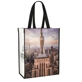 Promotional Custom 120g Laminated Non-Woven PP Tote Bag 11x14x6