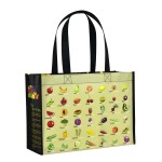 Logo Branded Custom Full-Color Laminated Non-Woven Promotional Tote Bag12.5"x9"x5"
