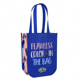 Round Cornered Lululemon Style Laminated Gift Bag 9"x12"x4.5" with Logo  Round Cornered Lululemon Style Laminated Gift Bag 9"x12"x4.5" with Logo