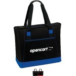 Premium Polar Crest 56 Pack Cooler Tote Bag w/ Front Pocket (22" x 16" x 8") with Logo