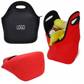 Reusable Insulated Cooler Neoprene Lunch Bag with Logo