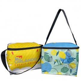 Personalized Full Color 6 Can Cooler with Foil Insulation