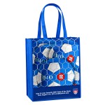 Custom 120g Laminated Non-Woven PP Tote Bag 12"x16"x5" with Logo