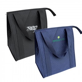 Logo Branded Large Non Woven Thermal Insulation Cooler Tote Bag