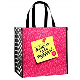 Customized Custom Full-Color Laminated Non-Woven Promotional Tote Bag14"x14"x10"