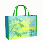 Custom Full-Color Laminated Non-Woven Promotional Tote Bag 20"x16"x7" with Logo