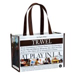 Custom Full-Color Double Laminated Non-Woven Promotional Gift Bag 12.5"x9"x6" with Logo