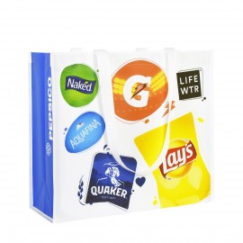 Promotional Custom 120g Laminated Non-Woven PP Tote Bag 16"x14"x6"  Promotional Custom 120g Laminated Non-Woven PP Tote Bag 16"x14"x6"